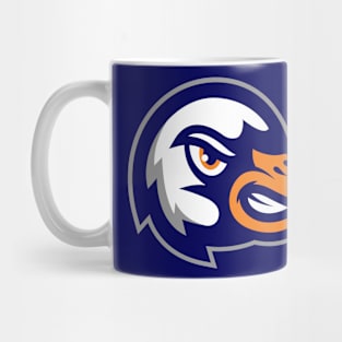 Quack Attack: Angry Duck Sports Mascot T-shirt for Sports Fanatics Mug